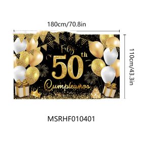 Birthday Banners Photograph Background Cloth