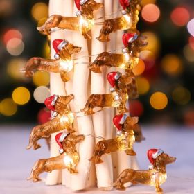 Christmas Lantern Animal Lighting Chain Skewers Dog Lighting Chain