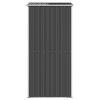 Garden Shed Anthracite 75.6"x42.5"x87.8" Galvanized Steel