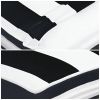 Outdoor Lounge Chair Cushion Replacement Patio Funiture Seat Cushion Chaise Lounge Cushion(Black/White Color)