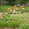 2/Pack Windmill Garden Lights Solar Wind Spinner